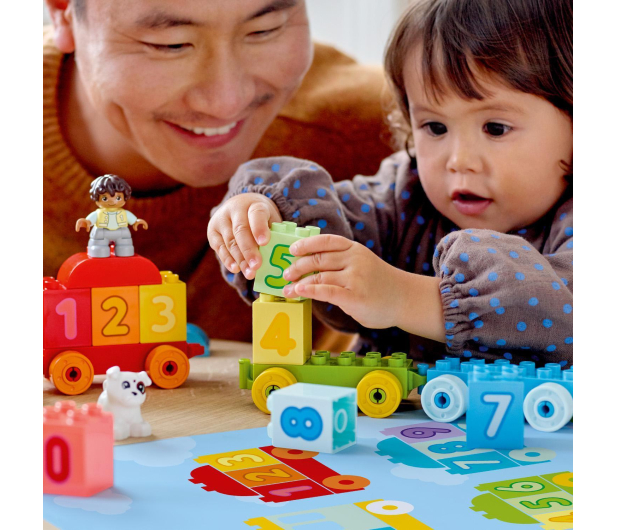 LEGO DUPLO 10954 Pociąg z cyferkami – nauka liczenia - 1019948 - zdjęcie 13